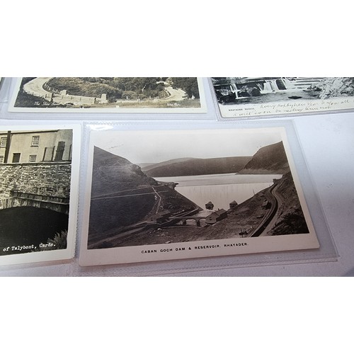 392 - Quantity of vintage and antique postcards mostly of local areas Talybont and Rhayader with some inte... 