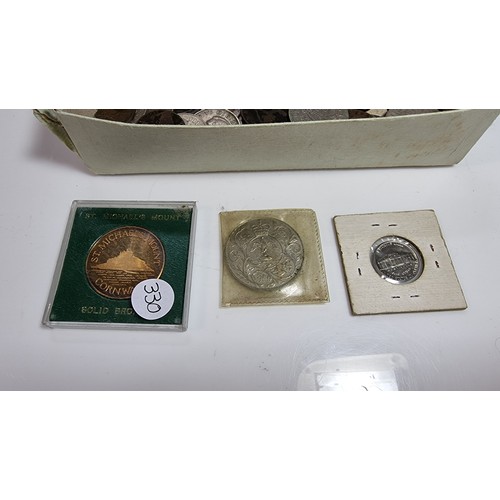 403 - Box full of various mostly british vintage and antique coins