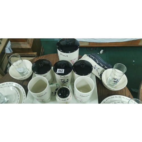 442 - Large quantity of Price & Kensington - Home Farm comprehensive dinner and teaset along with tea, cof... 