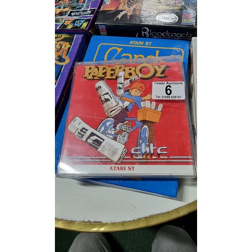 6 - Quantity of 13x vintage floppy disk games for Atari ST games console inc some good titles to include... 