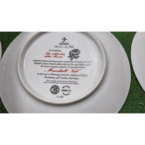 27 - Quantity of 17 good collectable plates to include a Williams Sonoma English Angler trout plate, a qu... 