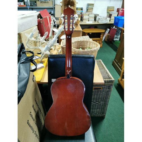 113 - Herald acoustic guitar in clean condition, with carry bag
90cm length