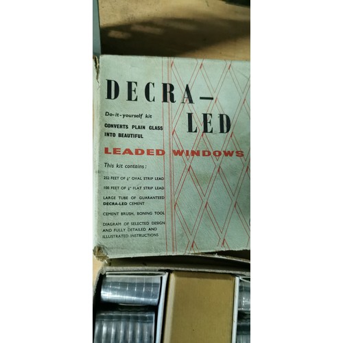 158 - 2 x New boxed Decra-Lead leaded windows kit