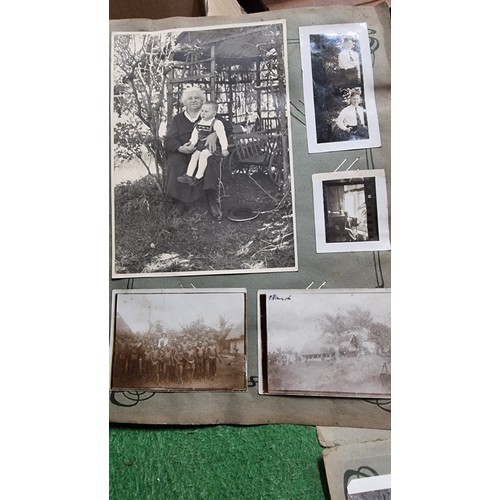 63 - Large quantity of various antique  photographs mostly relating to Bodfach Hall, Llanfyllin, inc some... 