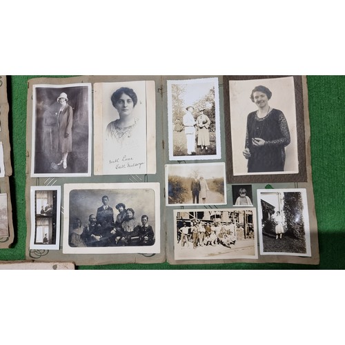 63 - Large quantity of various antique  photographs mostly relating to Bodfach Hall, Llanfyllin, inc some... 