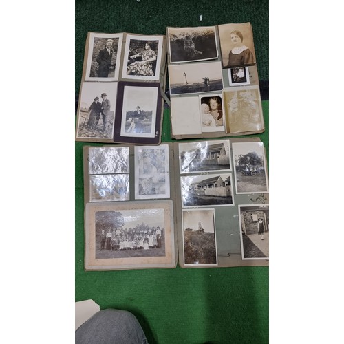 63 - Large quantity of various antique  photographs mostly relating to Bodfach Hall, Llanfyllin, inc some... 