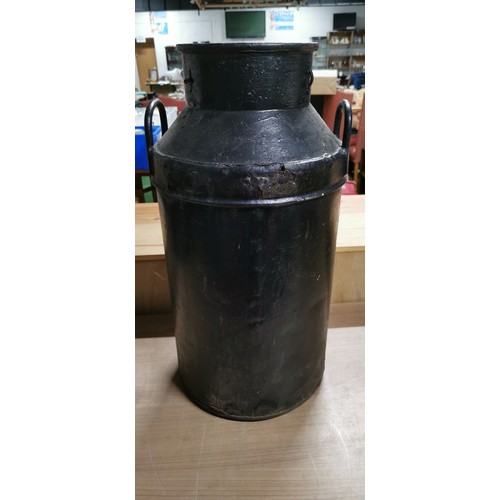 184 - Vintage original J Hanson & Sons milk churn 68cm high