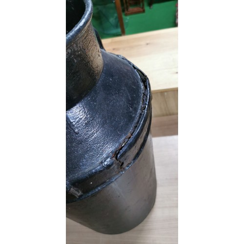 184 - Vintage original J Hanson & Sons milk churn 68cm high