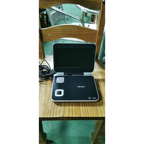 229 - Retro Bush portable DVD Player model BDBD 8380 complete with powersupply in good working order