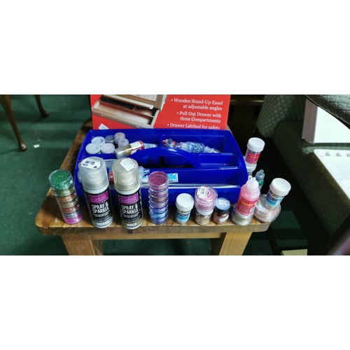 231 - Very large quantity of various arts and crafts supplies and equipment inc large quantity of various ... 