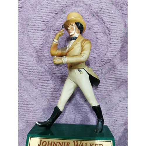 292 - 2 Johnnie Walker advisiting figures very rare and collectable including a very rare chalk figure on ... 