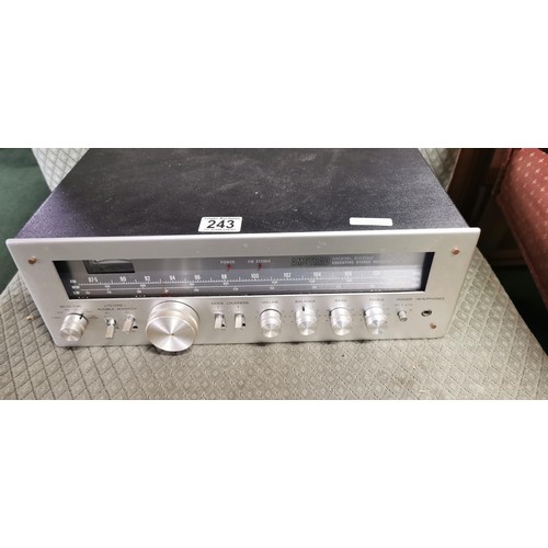 243 - Vintage Amstrad Executive Stereo Receiver Model EX222, we cannot guarantee full functionality due to... 