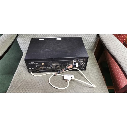 243 - Vintage Amstrad Executive Stereo Receiver Model EX222, we cannot guarantee full functionality due to... 