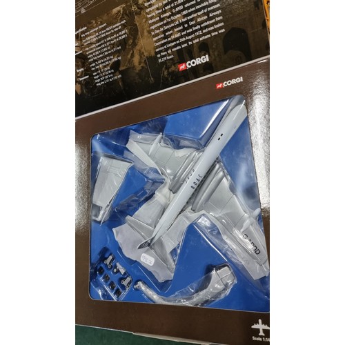 18 - 2x large boxed Corgi The Aviation Archive Diecast Classic Jetliners models Scale 1:44, 1x is a First... 