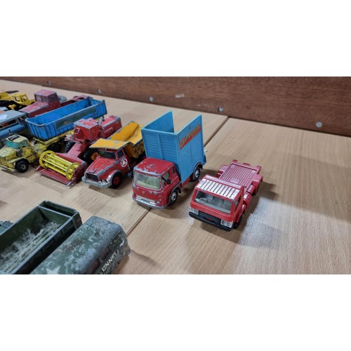 35 - Large job of approx. 65x vintage Diecast model vehicles most are by Dinky Supertoys and Corgi Toys i... 