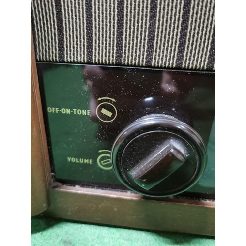 55 - Early Vintage Baird Model 301 radio receiver AM/FM by Hartley Baird Ltd due to the vintage nature of... 