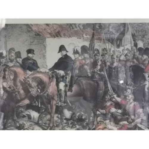533 - A framed and glazed print, 