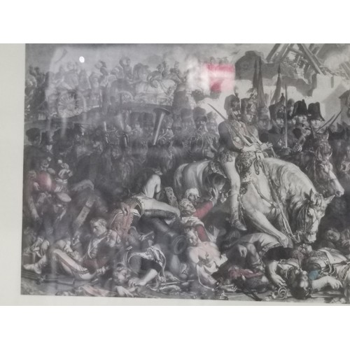 533 - A framed and glazed print, 