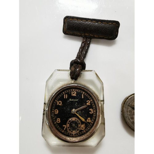 481 - Quantity of 11x vintage watches without straps inc some good brand names inc Buler, Thomas Russel & ... 