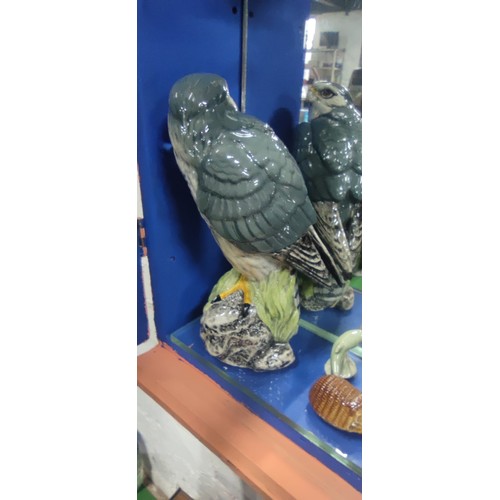 520 - A very large collection of Wade Whimsies including alligator, beavers, squirrels, giraffe, Scottie d... 