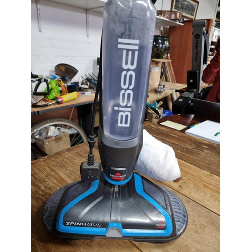 16 - Bissell Spinwave hard floor cleaner / polisher model 2052E in excellent working condition