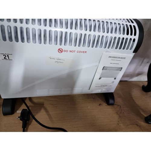 21 - 2KW convector heater in full working order