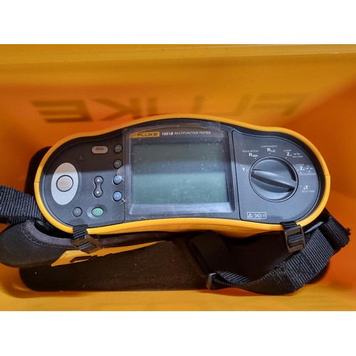 96 - Cased FLUKE 1651B multi-function tester complete with all its cables and probes in excellent wokring... 