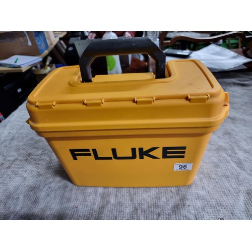 96 - Cased FLUKE 1651B multi-function tester complete with all its cables and probes in excellent wokring... 