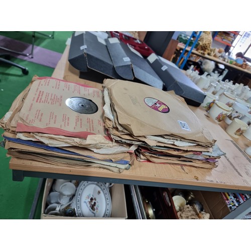 252 - Large quantity of approx 70x vintage 78 records