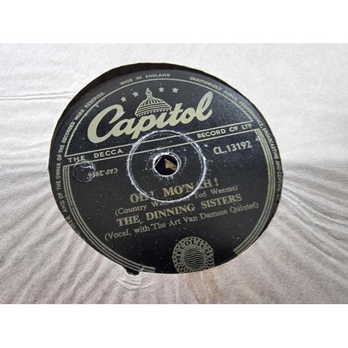 252 - Large quantity of approx 70x vintage 78 records