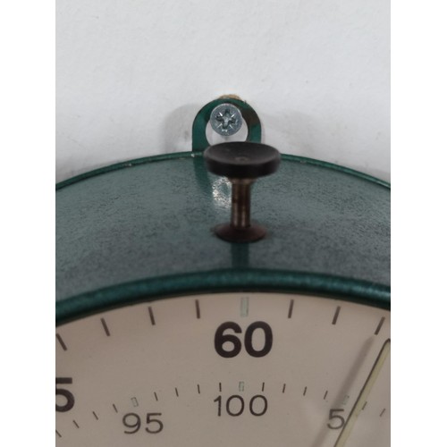 156 - An antique Junghans timer clock from the 1960's for dark rooms, in full working order. Diameter 21cm... 