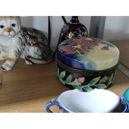 447 - A large collection of quality collectibles including 4 silver scene trinket boxes, a collection of e... 
