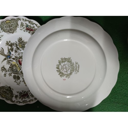 457 - A quantity of collectable china including two ridgeway Windsor design plates, a Price Kensington che... 