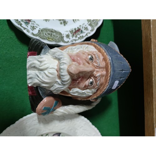 457 - A quantity of collectable china including two ridgeway Windsor design plates, a Price Kensington che... 