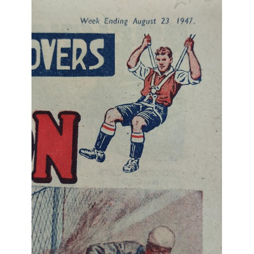458 - A collection of 31 The Champion sporting comics, all from 1947.