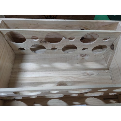 305 - 2 wine storage boxes one for Churchill's port 