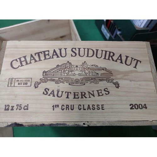 305 - 2 wine storage boxes one for Churchill's port 