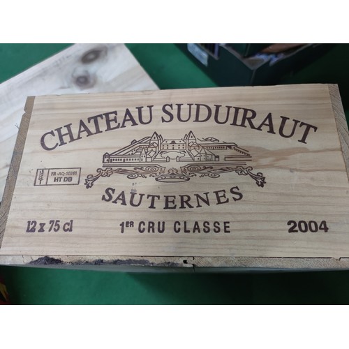 305 - 2 wine storage boxes one for Churchill's port 