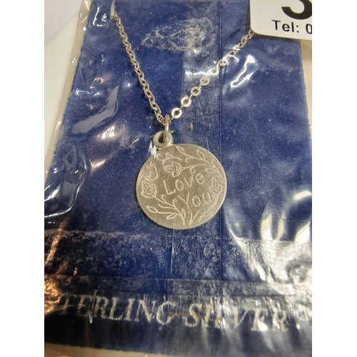 386 - 2 x new old stock sterling silver 