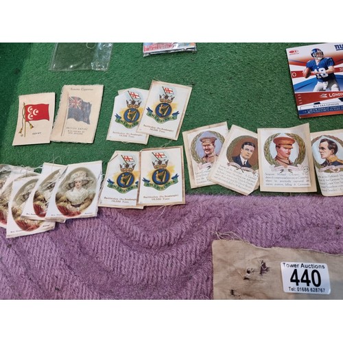 440 - a quantity of ephemera including world bank notes, marriage certificate, small jubilee flags, kensit... 