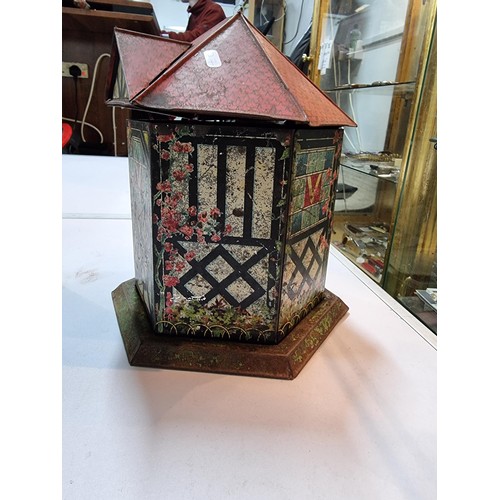 19 - 2x good antique vintage tins, 1x is house formed lozenges by Victory and the other J & J Colman Must... 