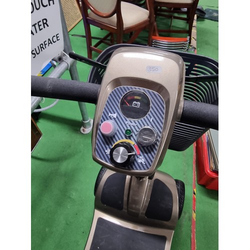 491 - Kymco K lite electric mobility scooter model number EQ10DA in excellent clean condition only used a ... 