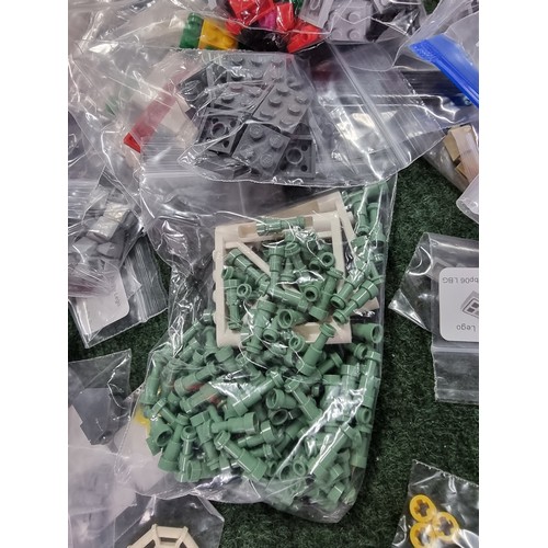 165 - A large collection of specialist Lego pieces 2.7kg in total. Including many new and sealed spare Leg... 