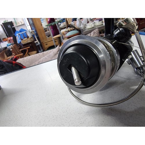 199 - A boxed diawa emcast evo 5000 fishing reel for carp fishing. In good condition, box does not match t... 