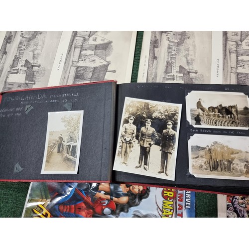 209 - A very interesting comprehensive photograph album mostly from the 1940's covering Canada, soldiers a... 