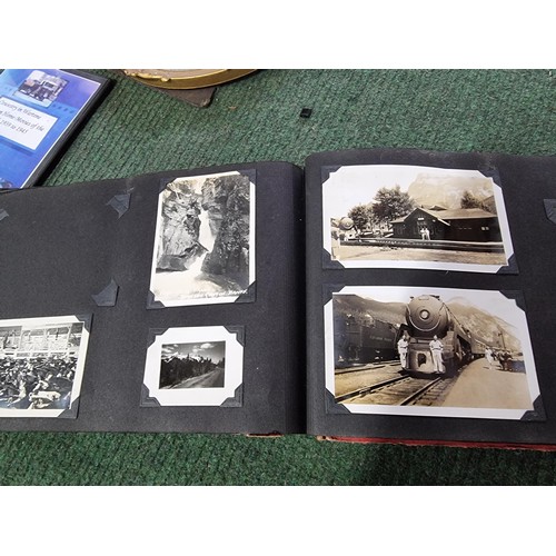 209 - A very interesting comprehensive photograph album mostly from the 1940's covering Canada, soldiers a... 