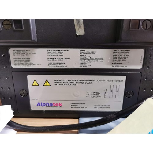 27 - 3x Cased complete Metrel Instaltest multi-function tester , along with a Cased Metrel Alfa PAT MI214... 