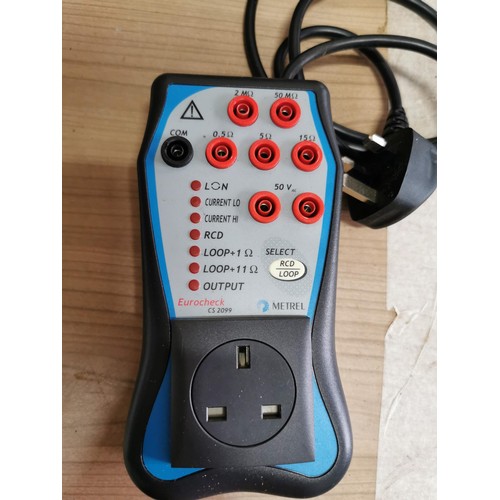 27 - 3x Cased complete Metrel Instaltest multi-function tester , along with a Cased Metrel Alfa PAT MI214... 