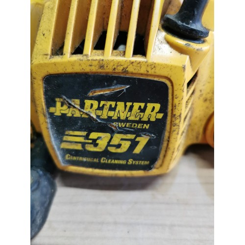 35 - Petrol Partner 351 chainsaw in good working order with a 14 inch blade