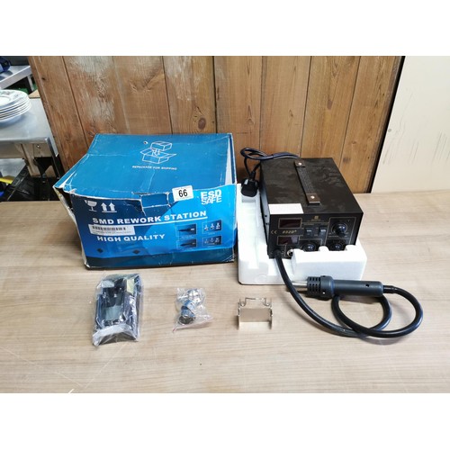 66 - Mark Ethan SMD high quality rework soldering station and heat gun